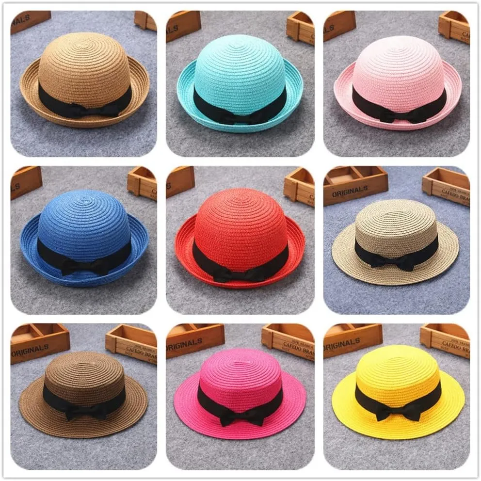 Faux Felt Western Cowboy Cowgirl Hat for Women Men Fedora Outdoor Wide Brim Hat with Strap Unisex Rolled up Caps