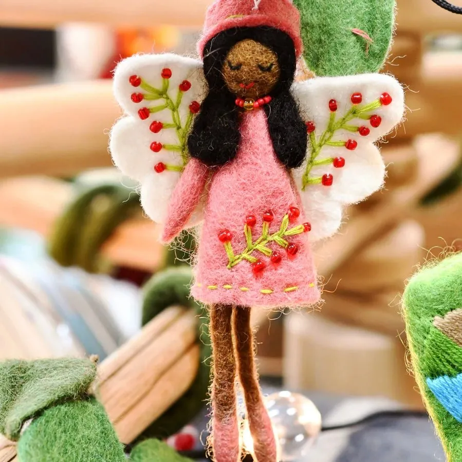 Felt Fairy Pink Dress