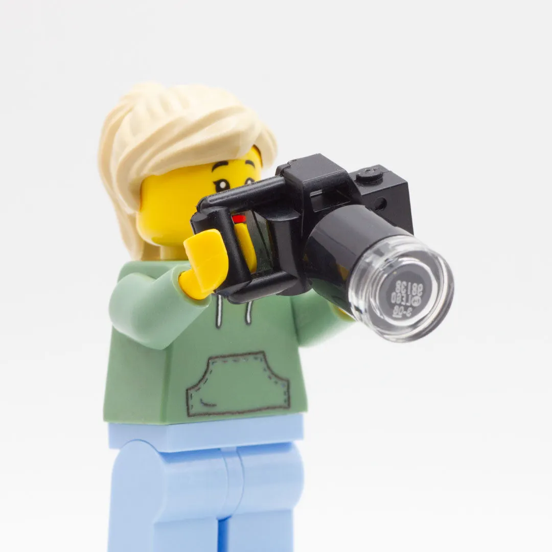 Film Crew Starter Pack - Custom Tiles and LEGO Minifigure Accessories