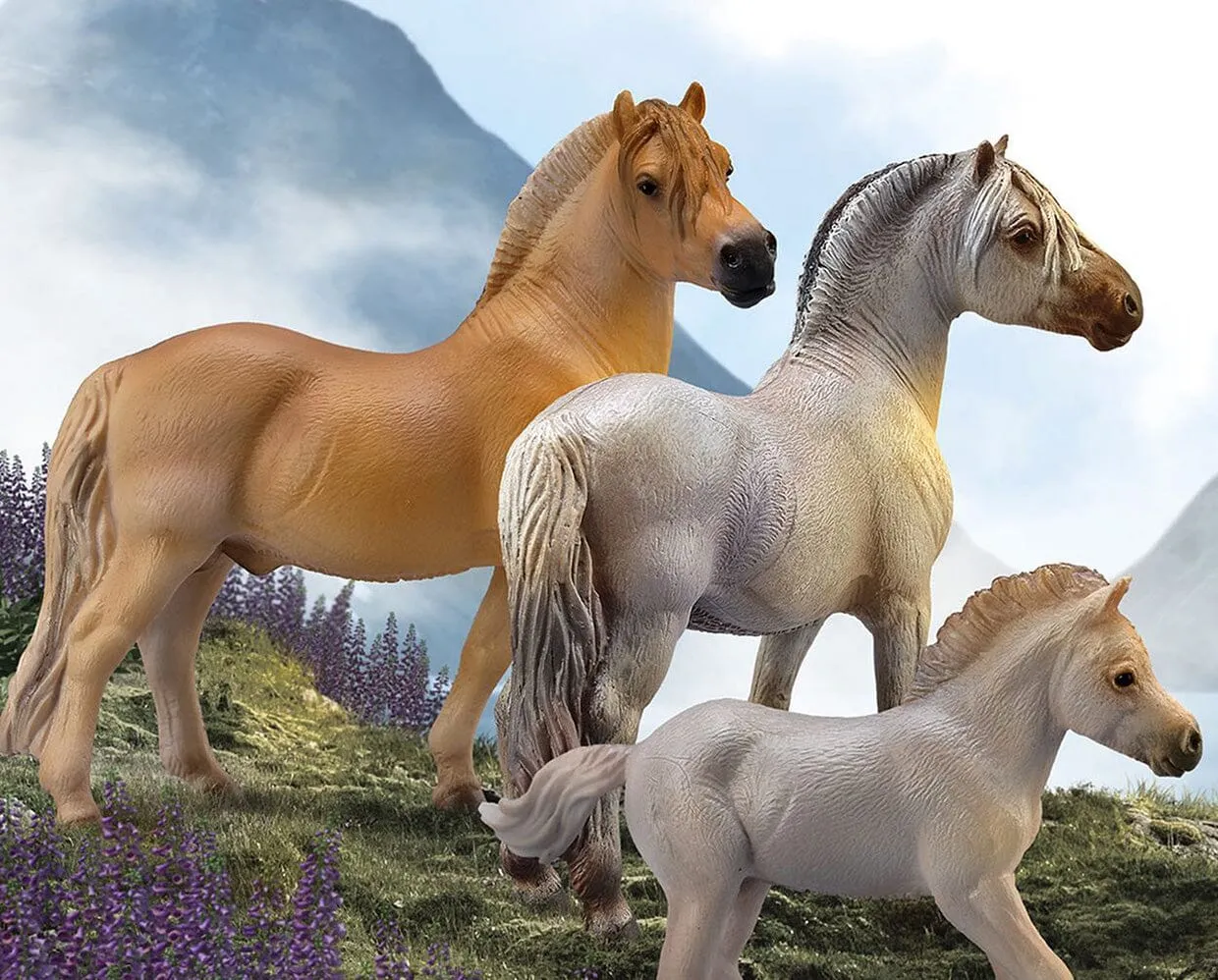 Fjord Stallion Brown Dun