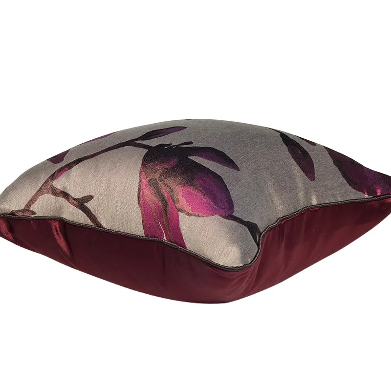 Floral Jacquard Cushion
