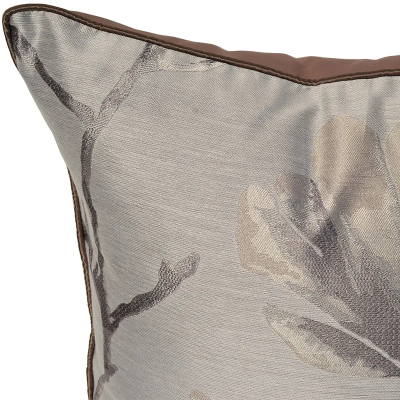 Floral Jacquard Cushion