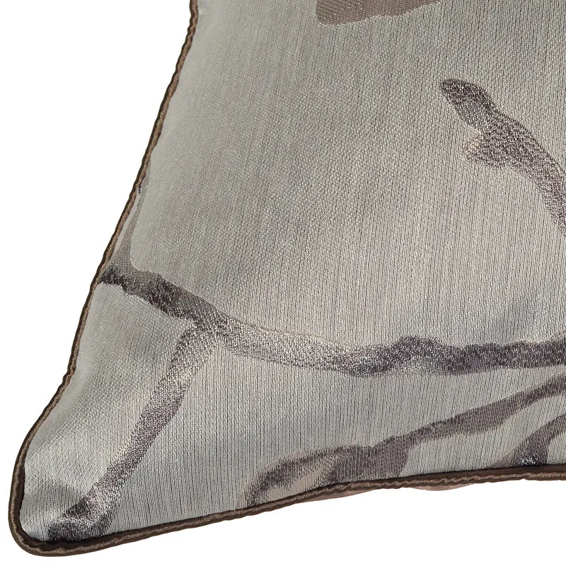 Floral Jacquard Cushion