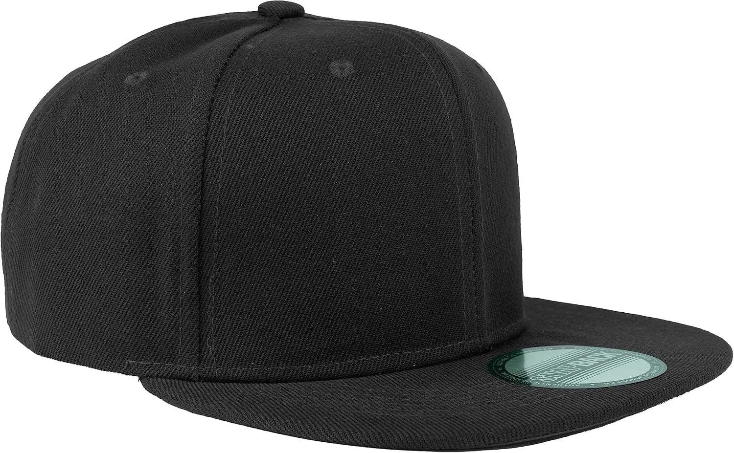 Gelante Plain Blank Flat Brim Adjustable Snapback Baseball Caps LOT 6 Pack