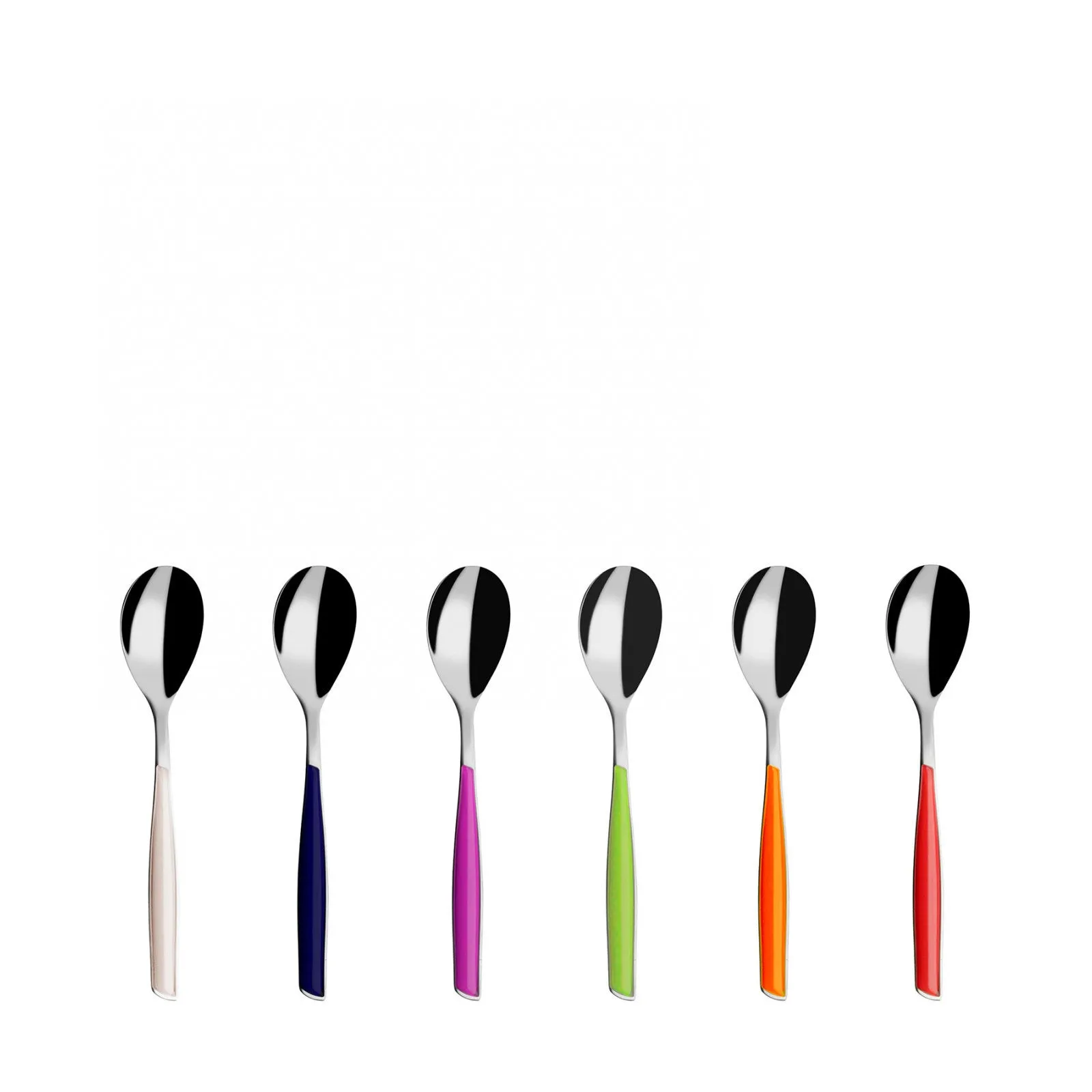 GLAMOUR 6 COFFEE AND TEA SPOONS