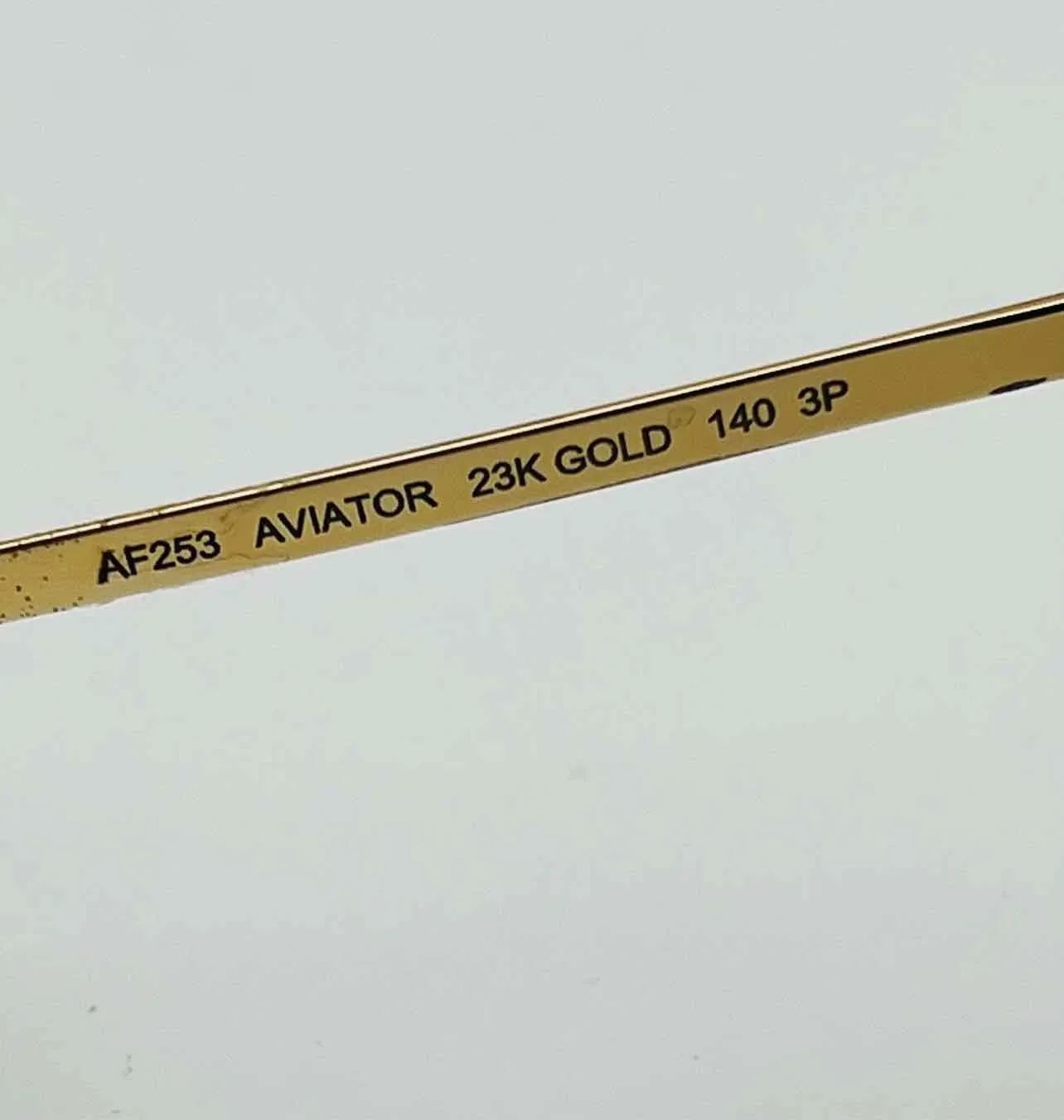 Gold/Blue Polarized W/ Case Accessories Sunglasses
