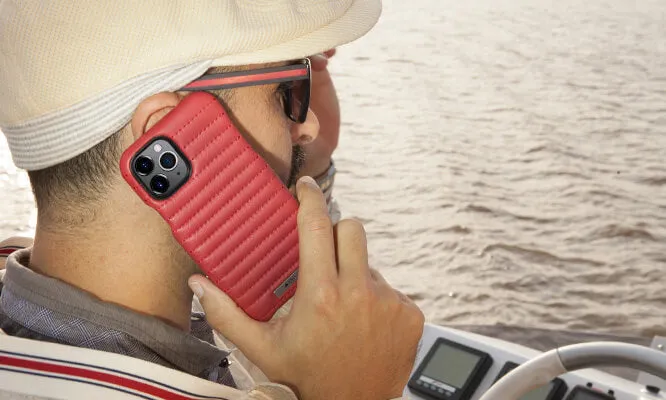 Grip Rider iPhone 11 Pro leather case