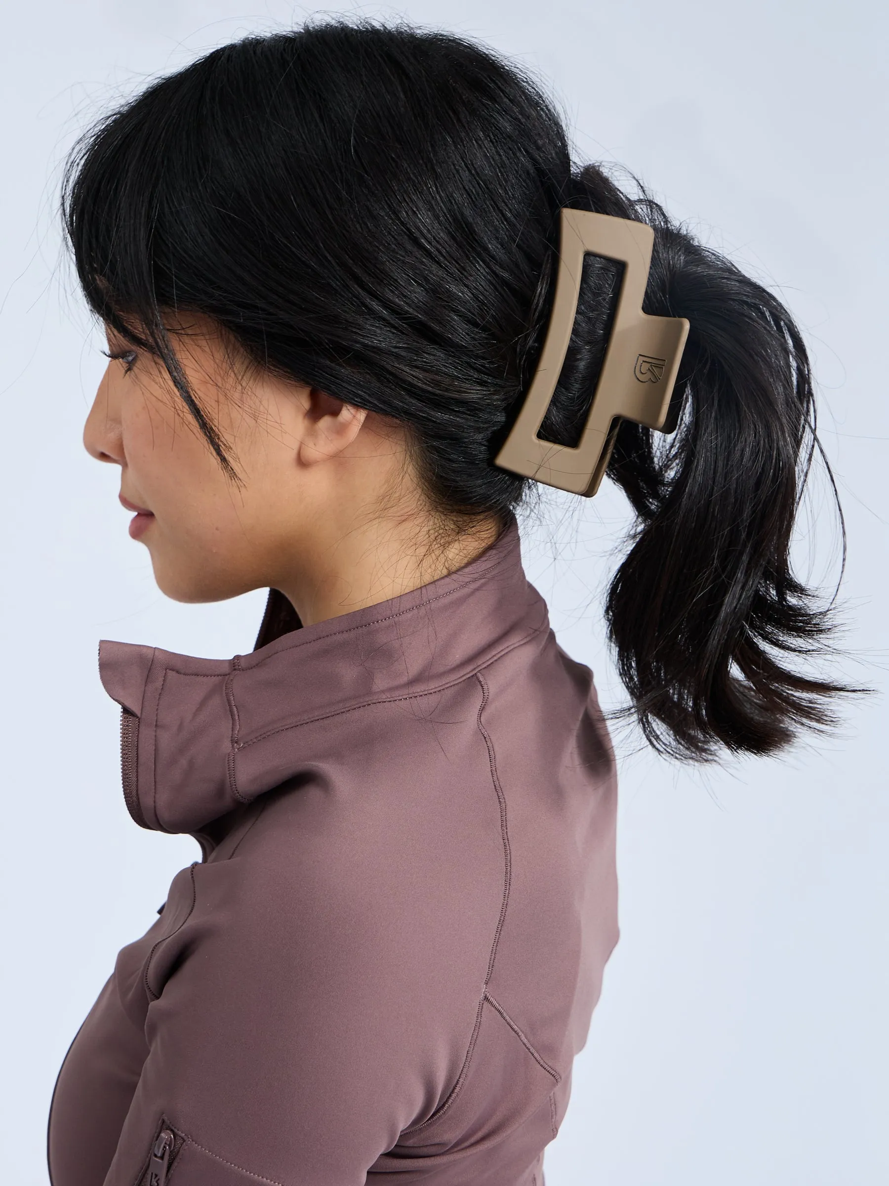 Hair Claw - Chai Latte