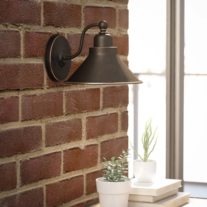 Hatcher 1 Light Dimmable Mission Barn Light