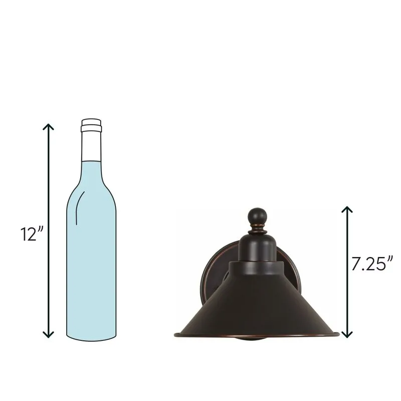 Hatcher 1 Light Dimmable Mission Barn Light