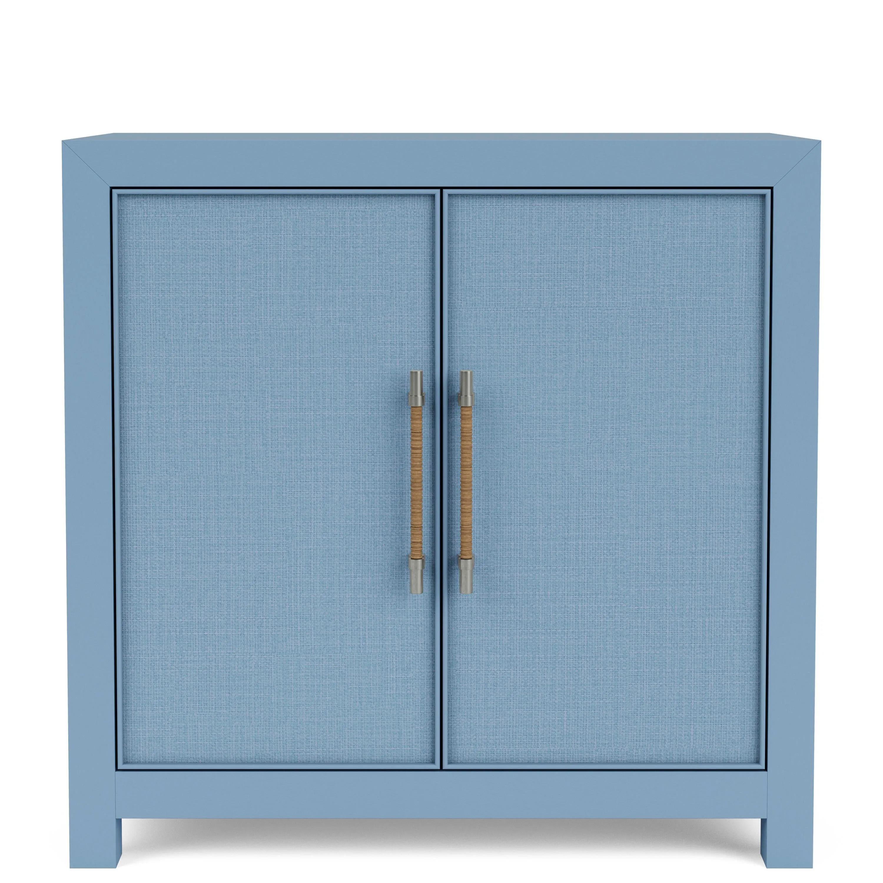 Hilton Head 36" 2-Door Blue Accent Chest