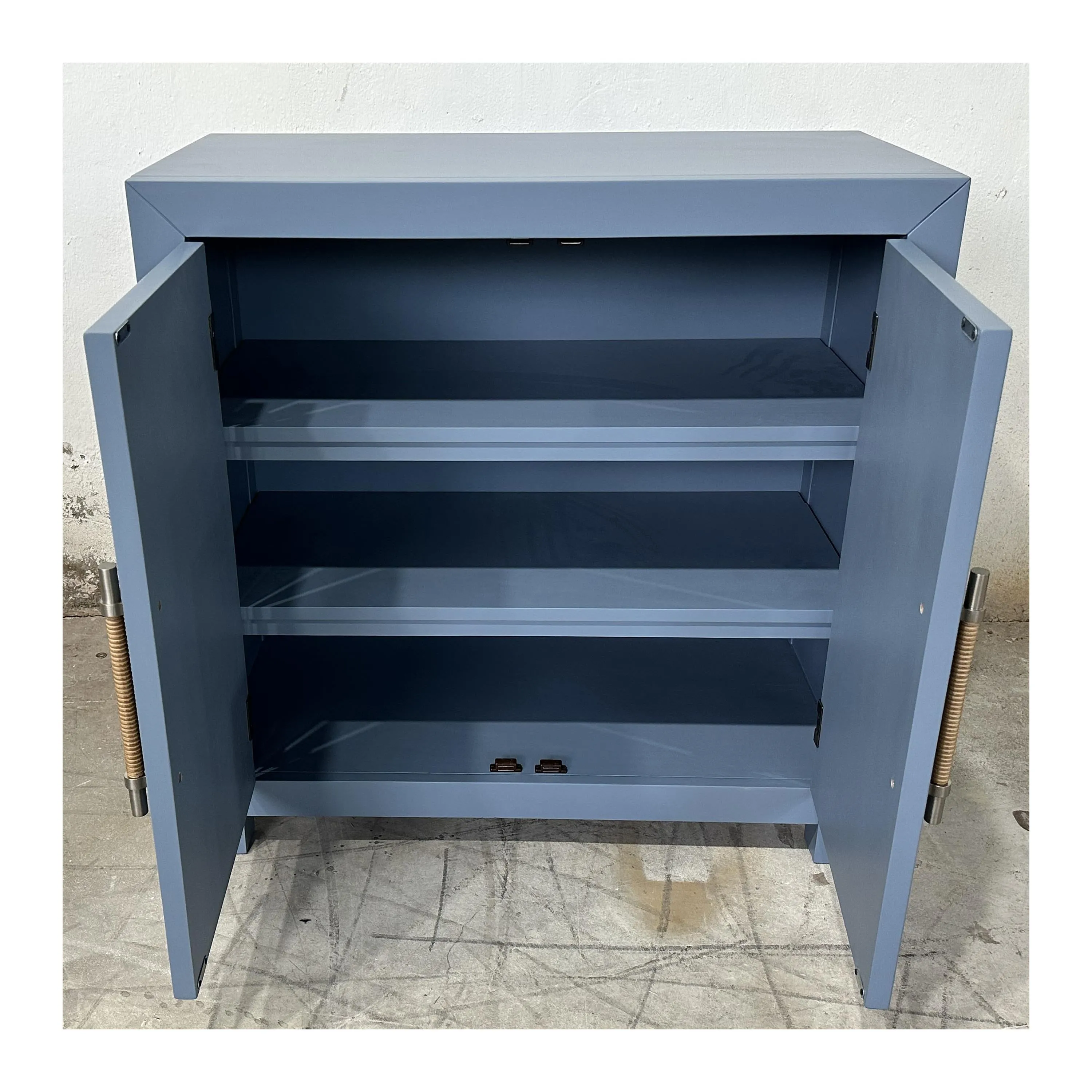 Hilton Head 36" 2-Door Blue Accent Chest