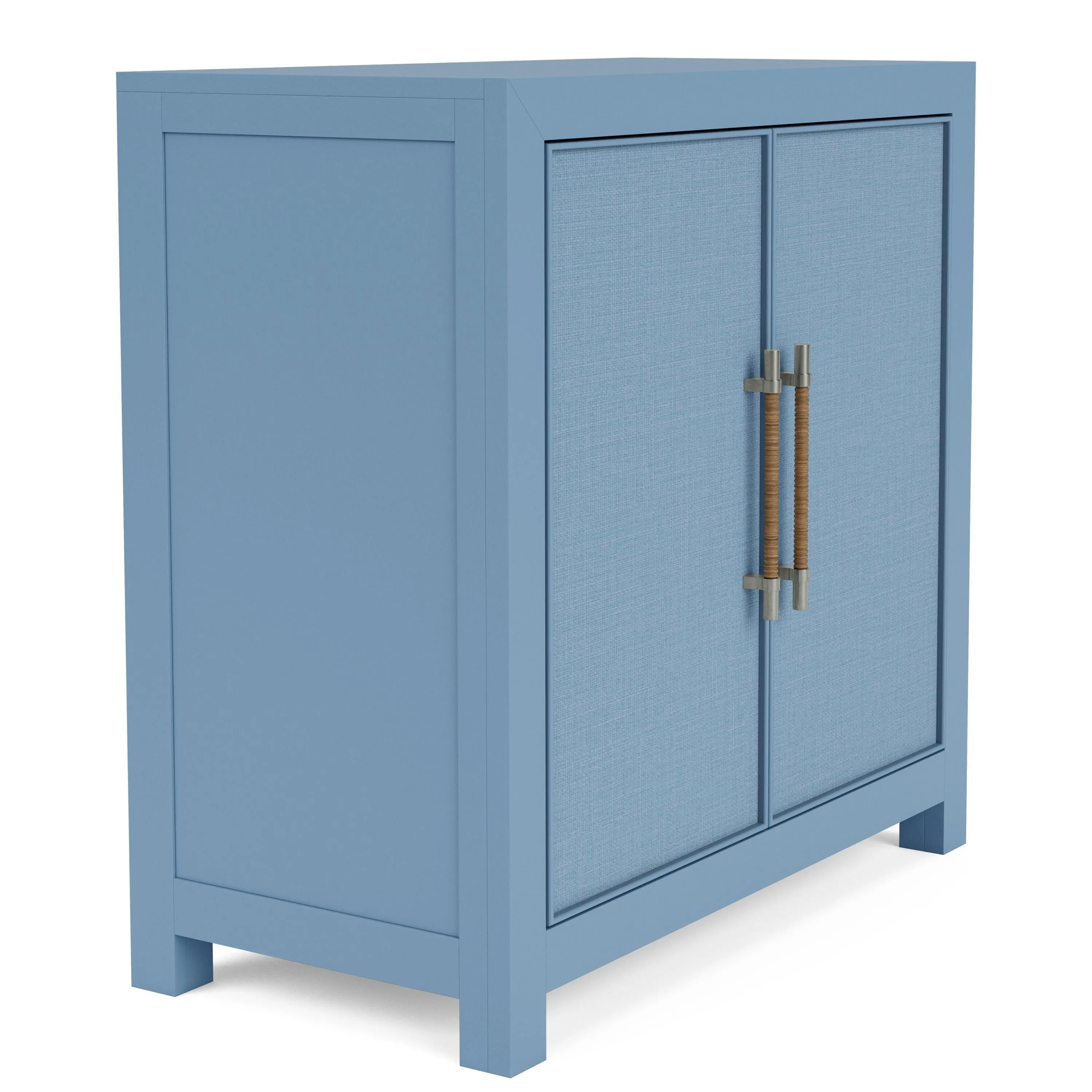 Hilton Head 36" 2-Door Blue Accent Chest