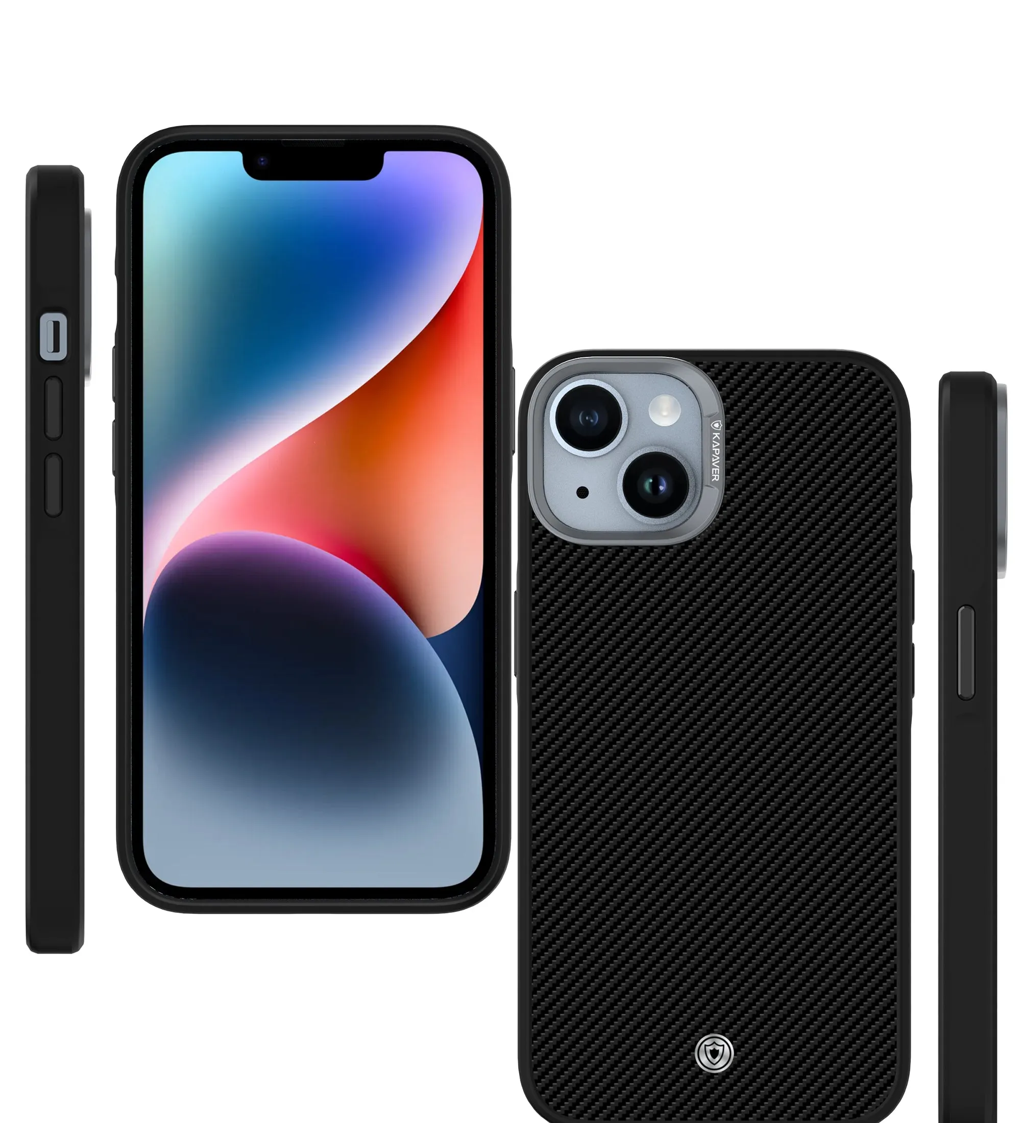 iPhone 14 Back Cover Case | Elektro Armor - Black
