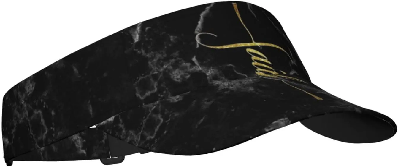 Jesus Sport Sun Visor Hat Fashion Empty Top Baseball Sun Cap Golf Tennis Visor for Women Men