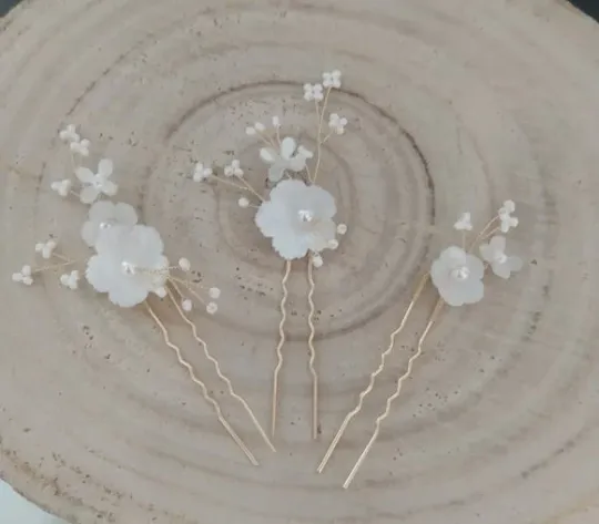 Lira Floral Hair Pins