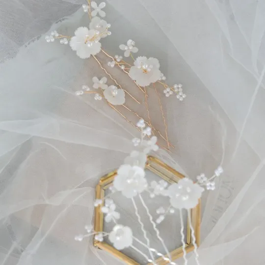 Lira Floral Hair Pins