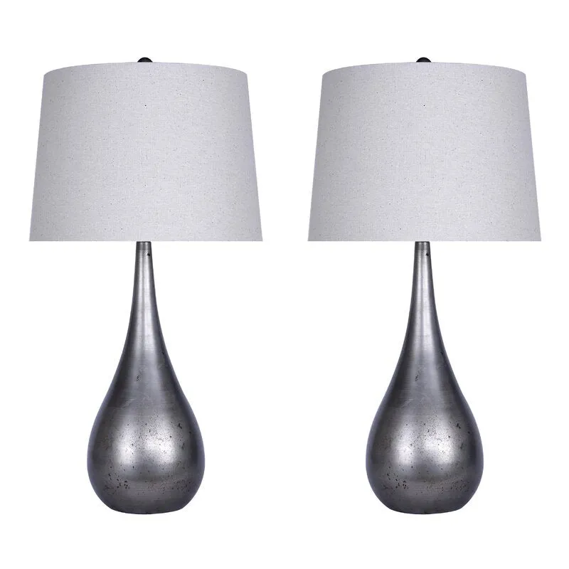 Lister 2 Pcs Standard Table Lamp Set