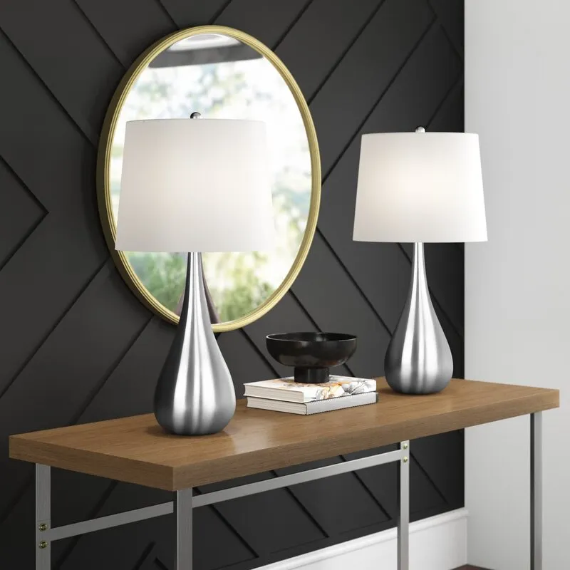 Lister 2 Pcs Standard Table Lamp Set