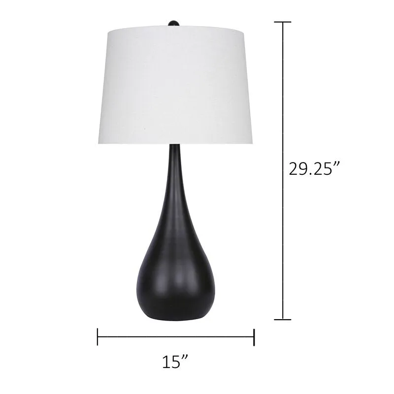 Lister 2 Pcs Standard Table Lamp Set