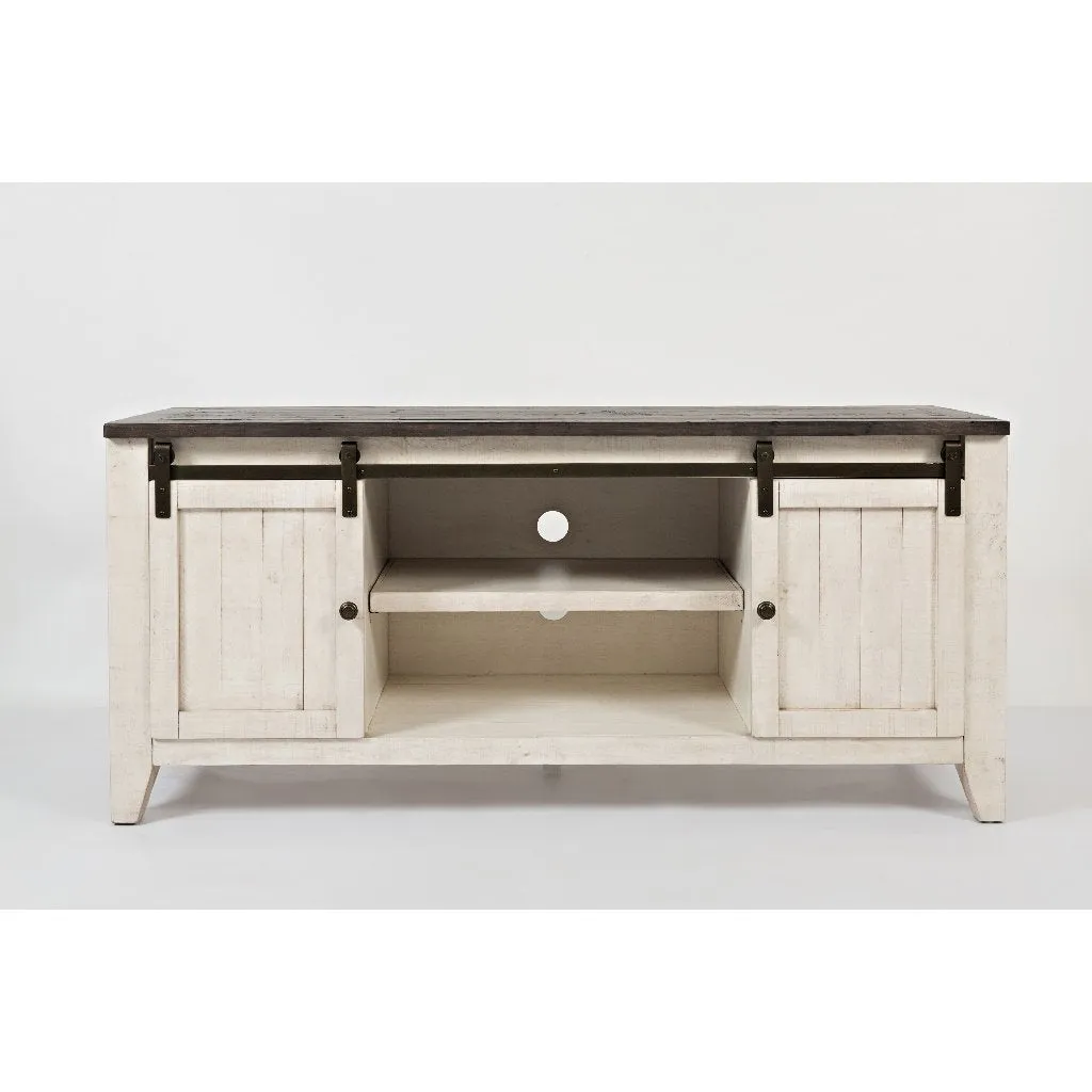 Loft 60" Media Console with Gliding Barn Door