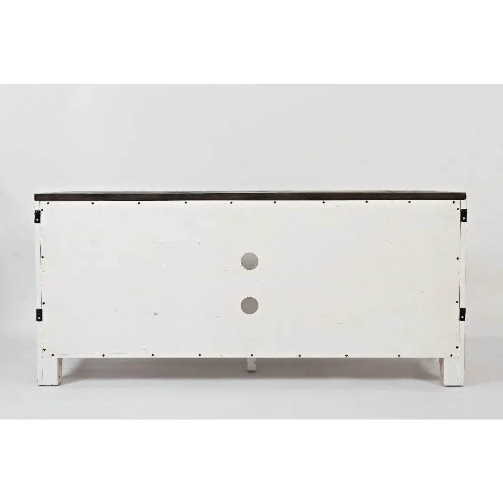 Loft 60" Media Console with Gliding Barn Door