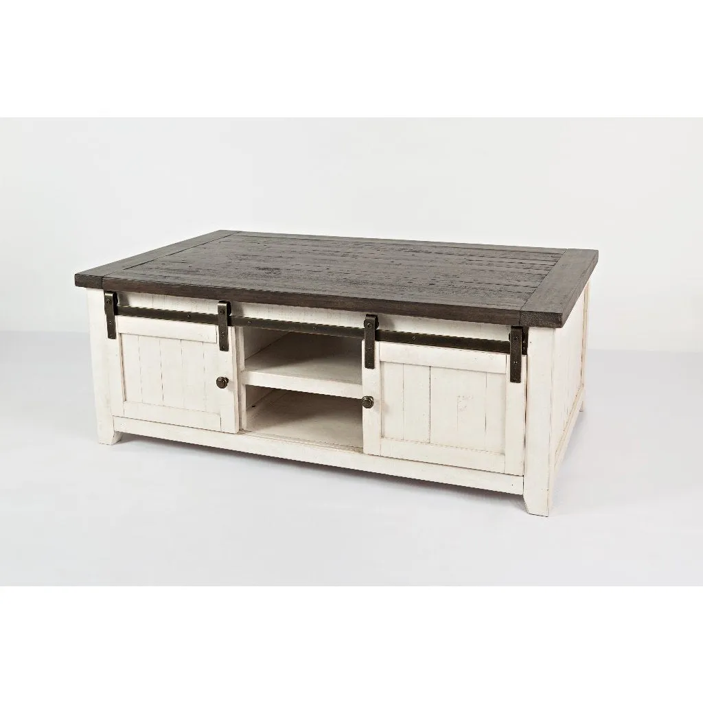 Loft Barn Door 50" Cocktail Table