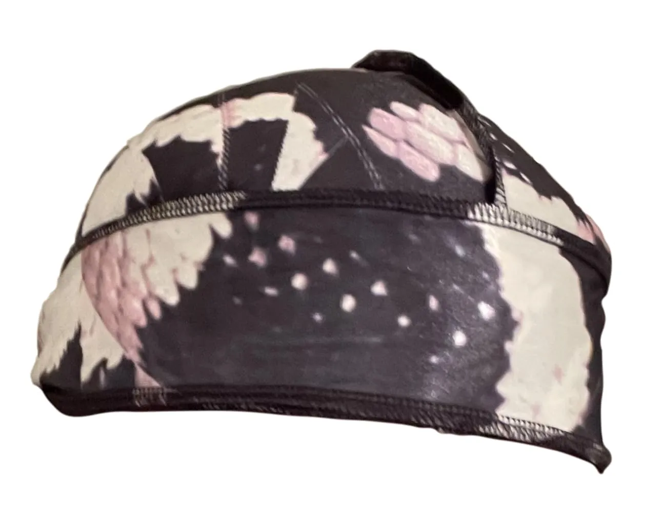 Lucia Premium Silky Anime Durag (Black and White Snake) - One Size Fits All - Unisex Adults - 1 Count (Pack of 1)
