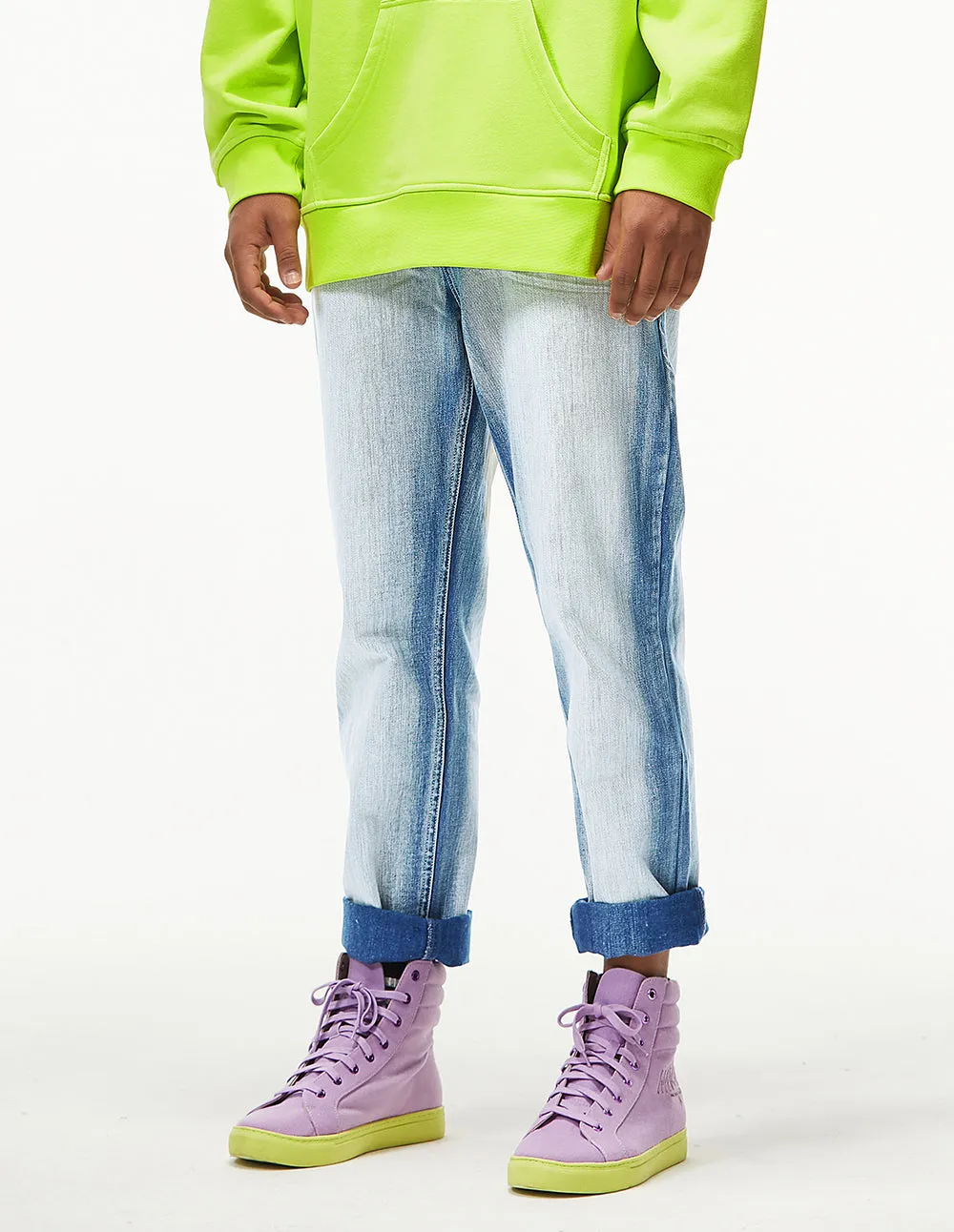 MARK FAST MEN PAINT MOUSTACHE JEANS
