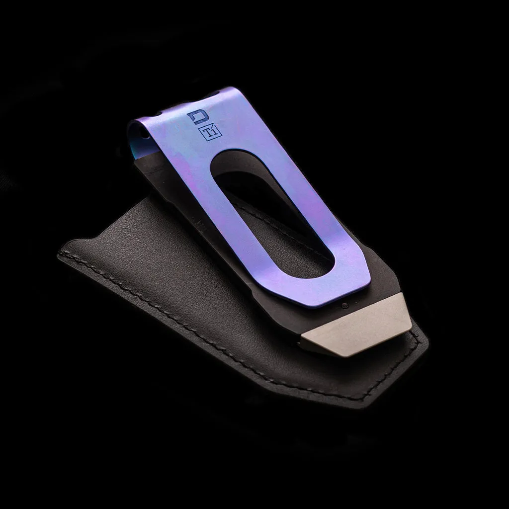 MC02 WITH BURPLE TITANIUM MONEY CLIP