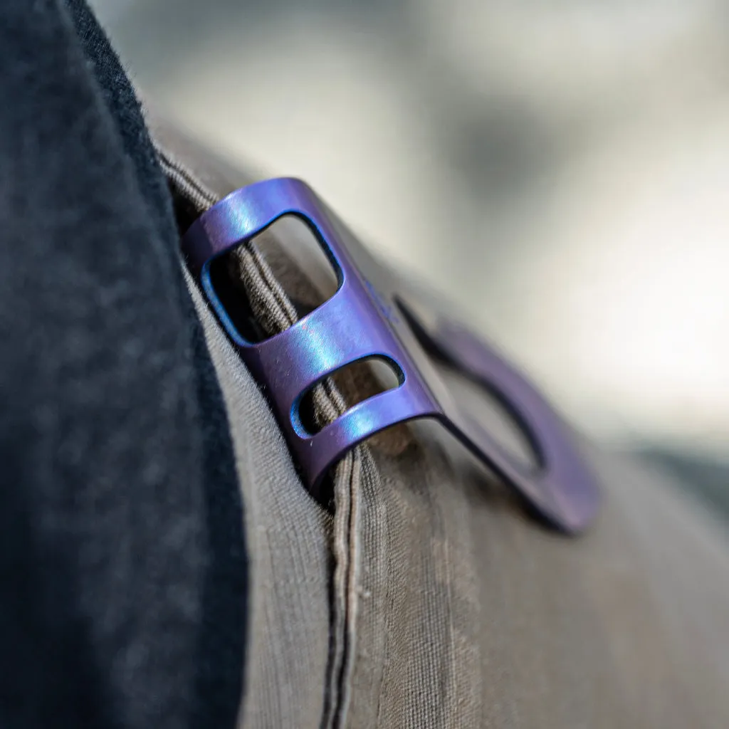 MC02 WITH BURPLE TITANIUM MONEY CLIP