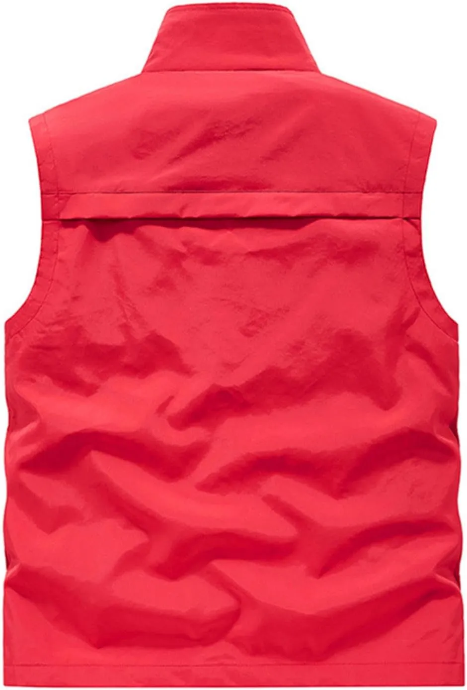 Men's Softshell Vest Quick Dry Outdoor Multi Pockets Fishing Utility Cargo Vests Sleeveless Jacket Travel Hiking Golf