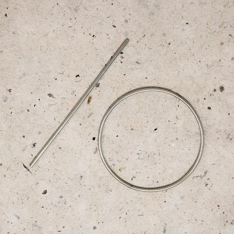 Mini Orbital Brass Hair Pin from Favor