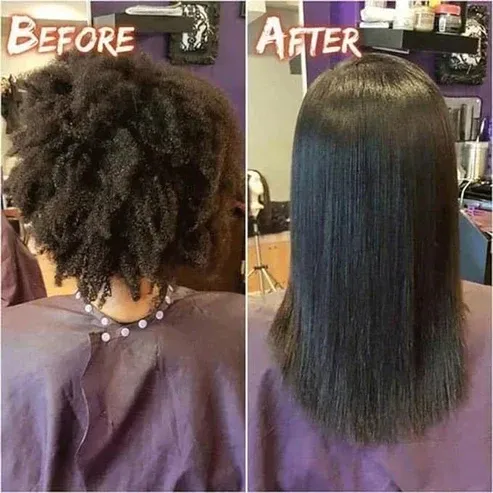 Modern Hair Straightener Comb