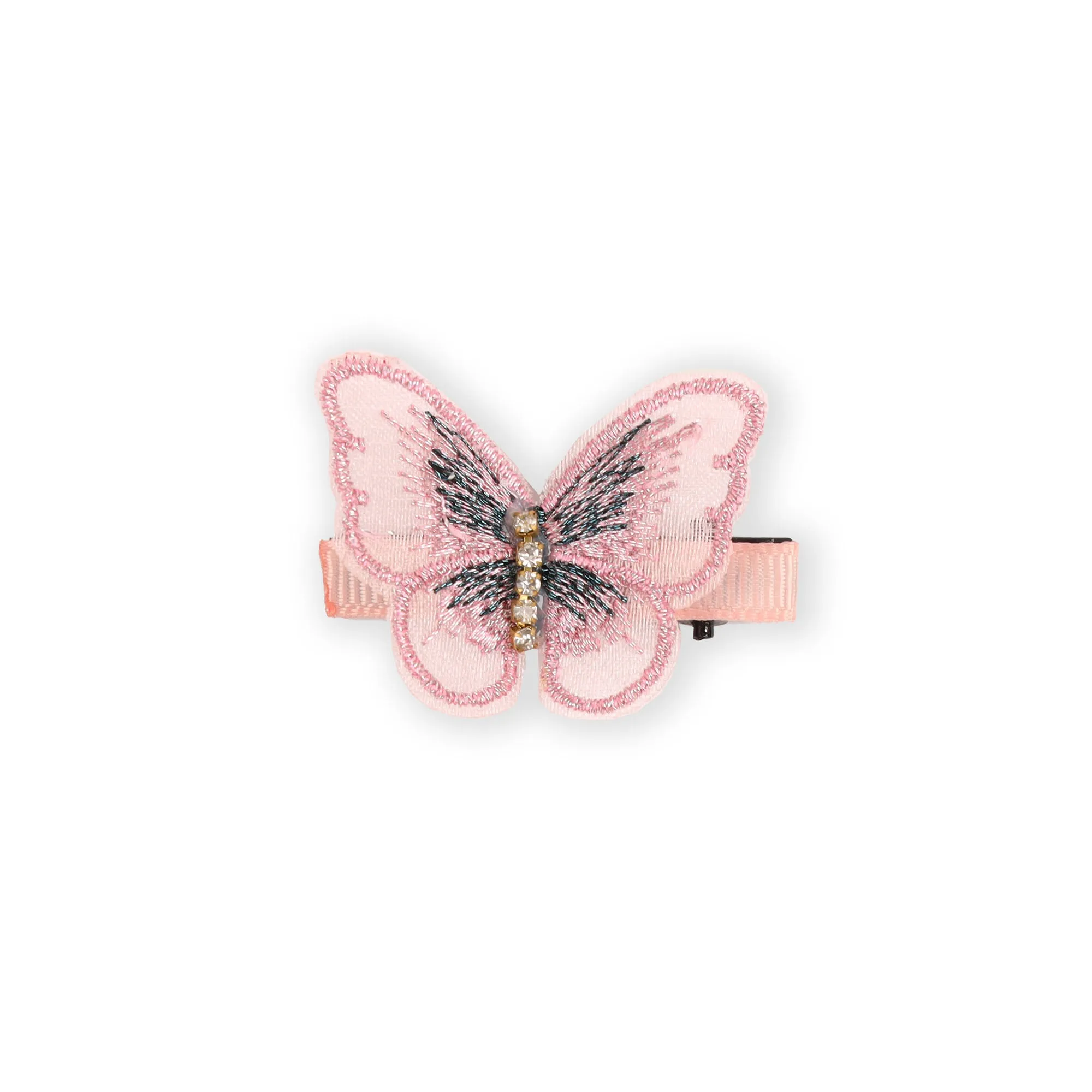 Nadoraa Pink Pearl Hairclips- Pack Of 4