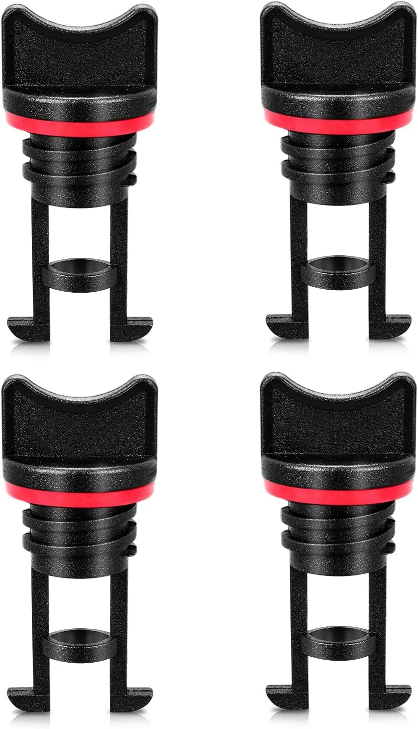Ouligay 4pcs Kayak Plugs Kayak Drain Plug Kit Boat Drain Plug Scupper Plugs Lifetime Kayak Accessories for Kayak Canoe Boat