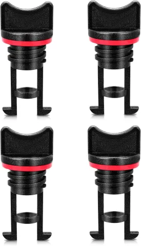 Ouligay 4pcs Kayak Plugs Kayak Drain Plug Kit Boat Drain Plug Scupper Plugs Lifetime Kayak Accessories for Kayak Canoe Boat