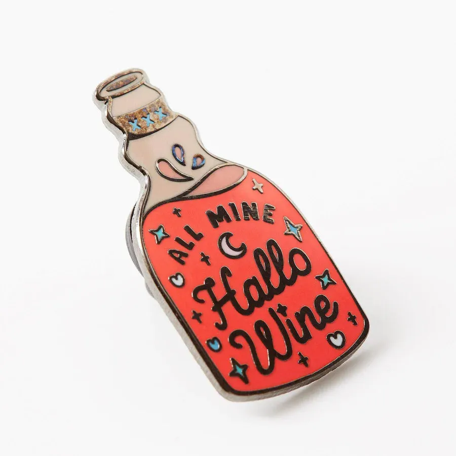 Punky Pins All Mine Hallo-Wine Enamel Pin Halloween