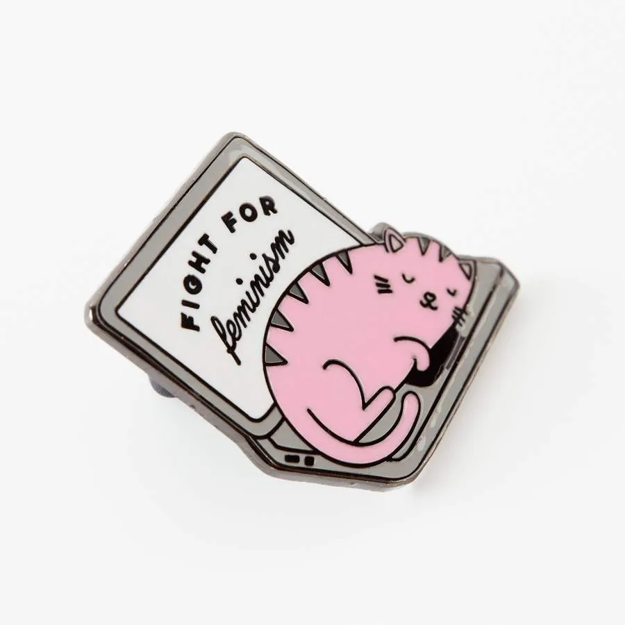 Punky Pins Fight for Feminism Enamel Pin