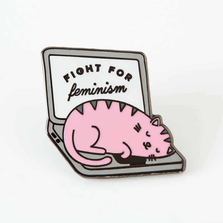 Punky Pins Fight for Feminism Enamel Pin