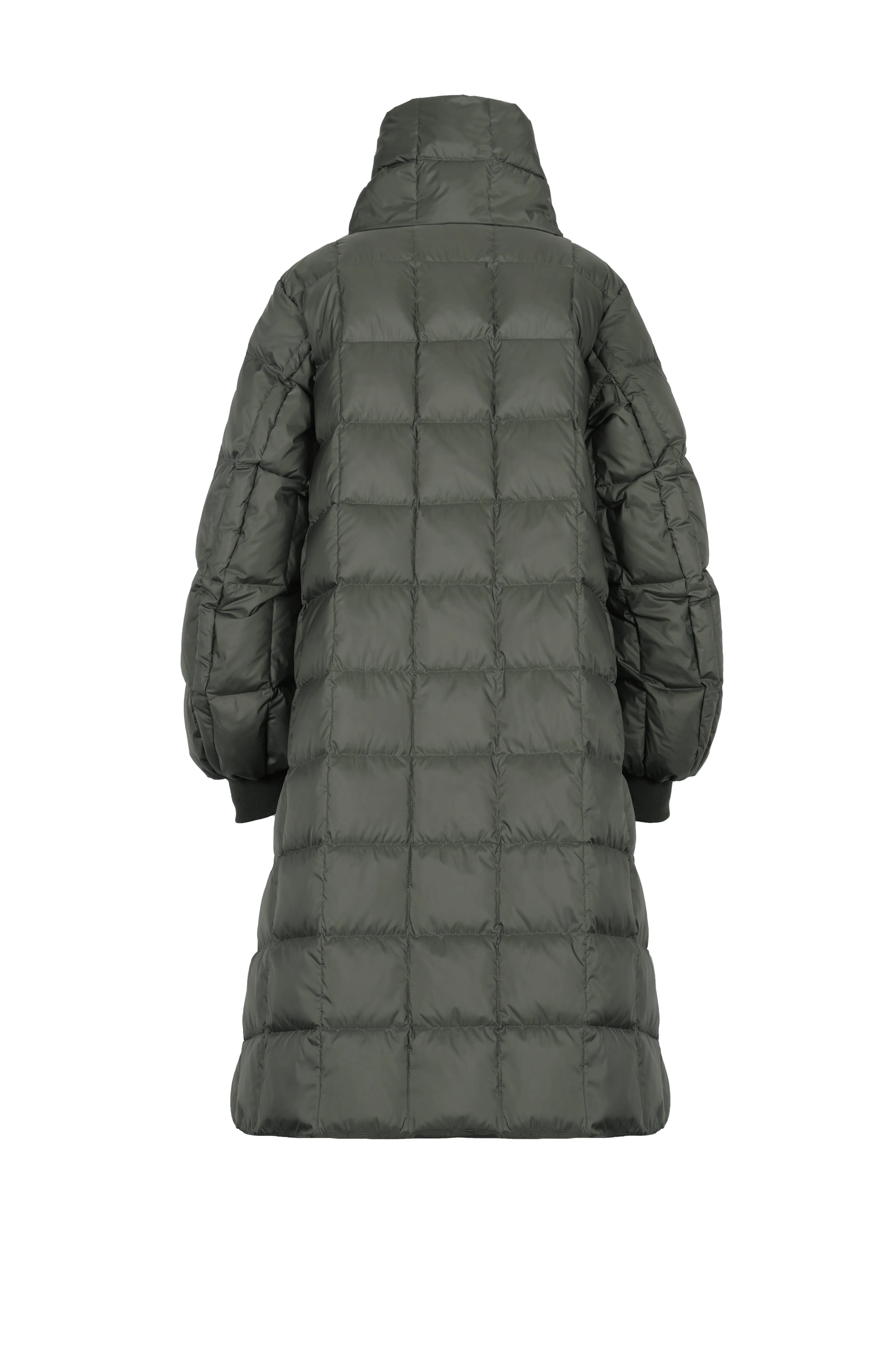 QUILTED COAT LUA WITH SCARF