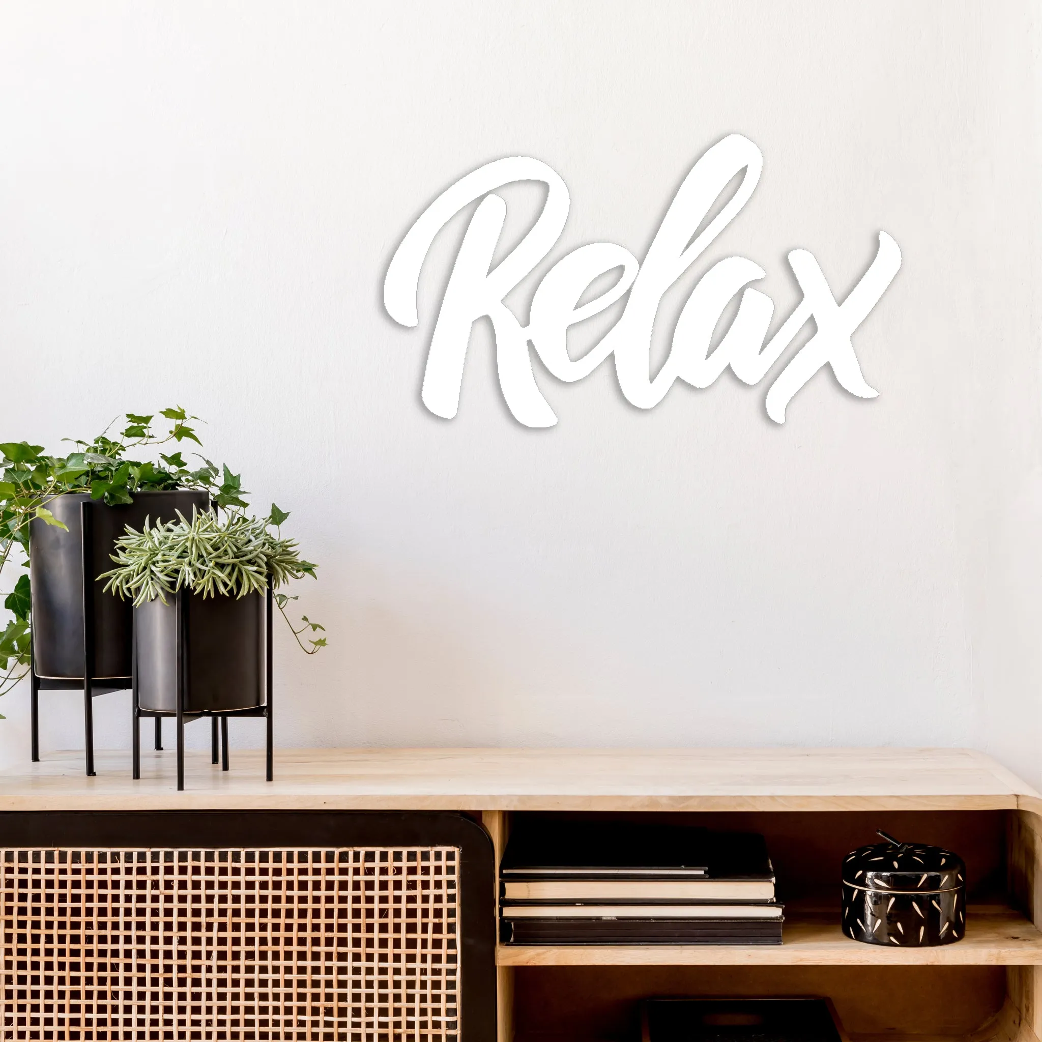 Relax - Metal Wall Art