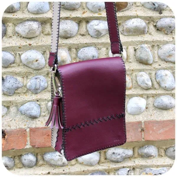 Reversible Pebble Cowhides - Teal & Red - Remnants