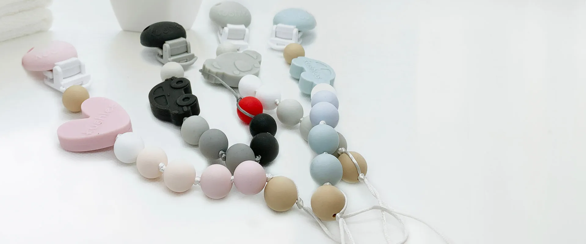 Silibeads | Pacifier Clip