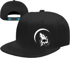 Snapback Flat Bill Fitted Hats for Men - Skateboard Accessories