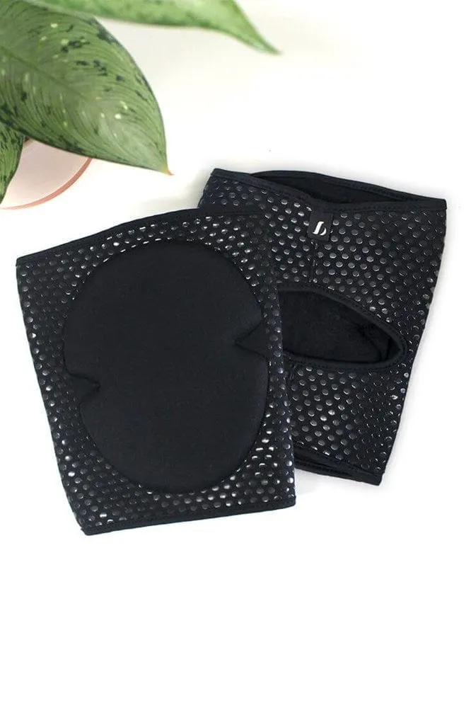 Sticky Silicone Knee pad Black