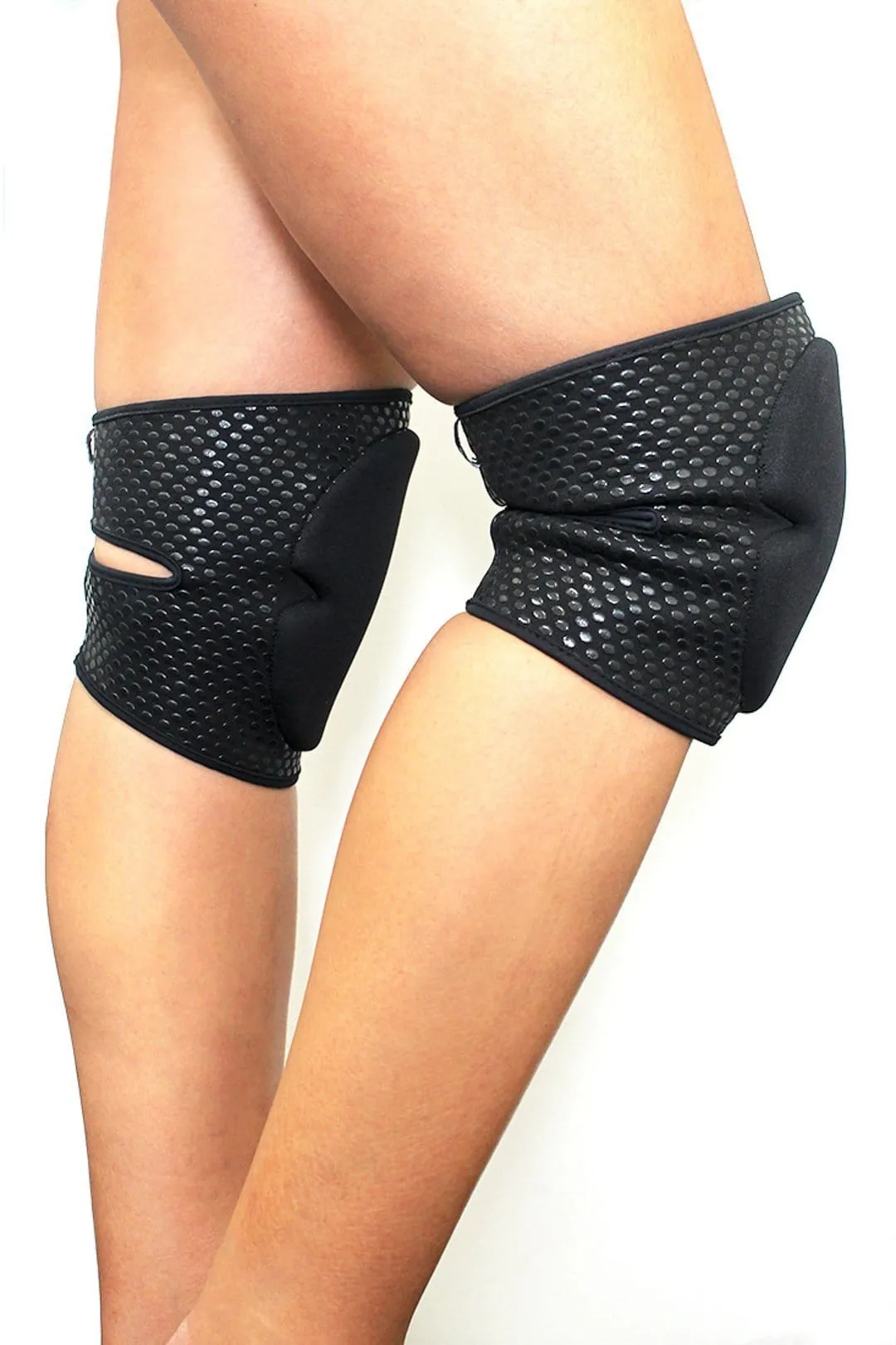 Sticky Silicone Knee pad Black