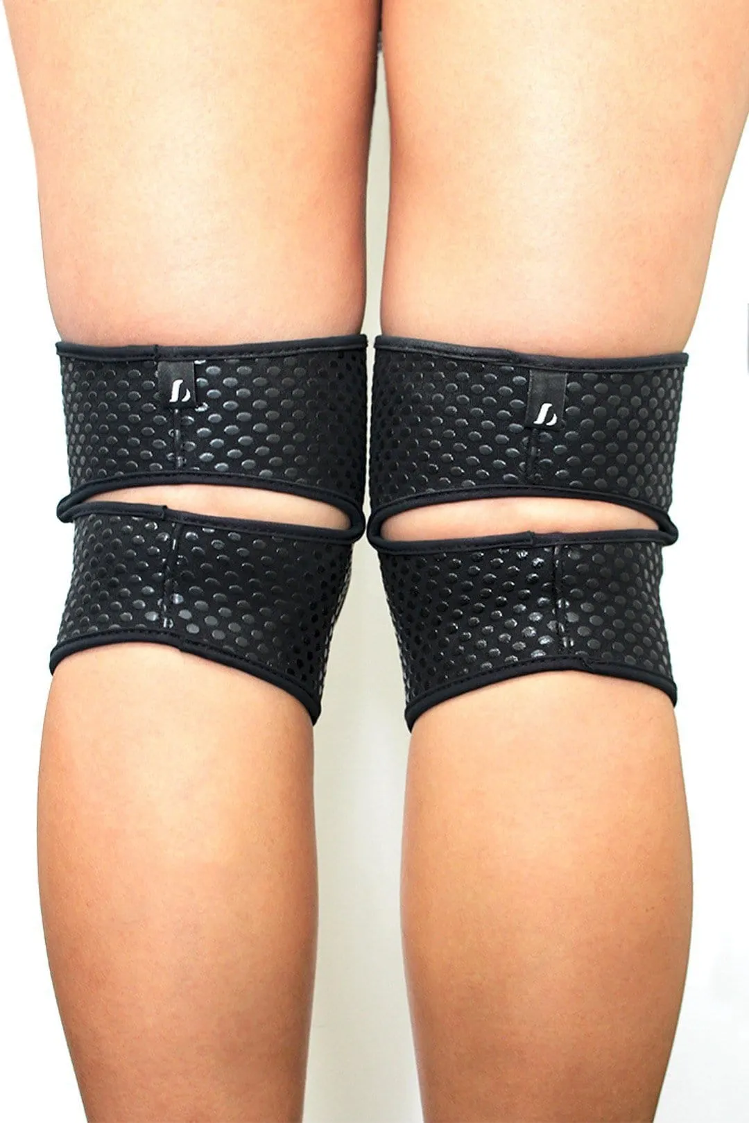 Sticky Silicone Knee pad Black