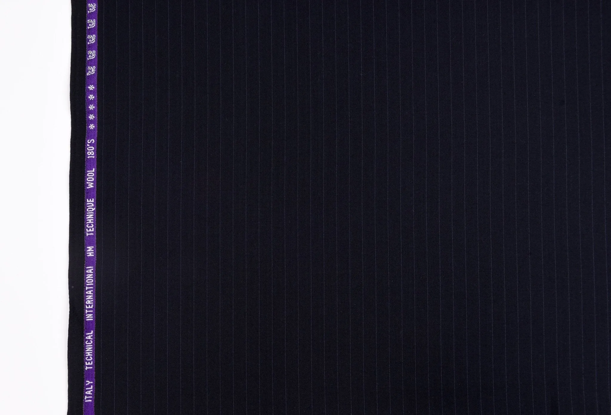 Striped Wool Blend Suiting Fabric -  6428