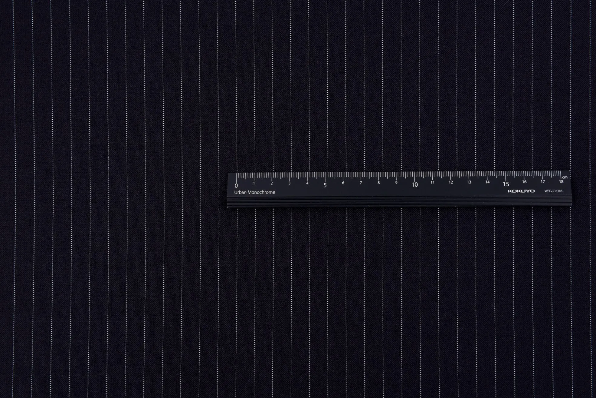 Striped Wool Blend Suiting Fabric -  6428